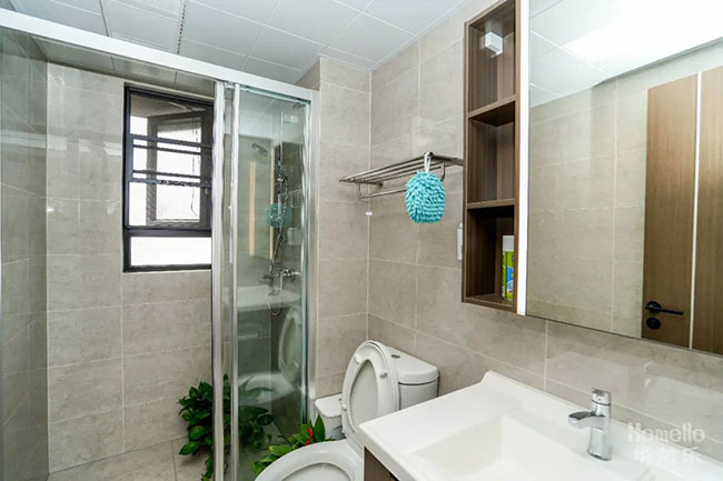 106㎡四居，簡約與色彩的和諧搭配，合理軟裝布局實用性拉滿